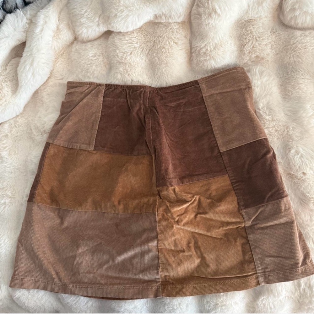 Hollister Patchwork Mini Skirt
